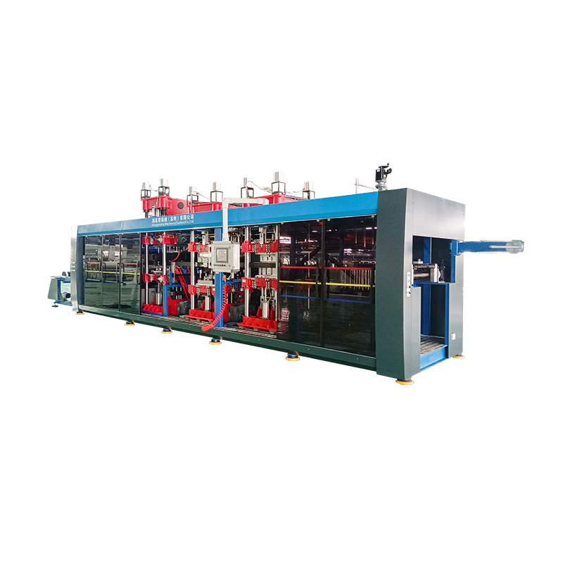 HYX 7185-4 Tam Otomatik 4 İstasyon Termoform Makinesi